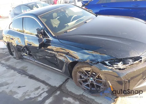 2023 BMW I4 Edrive35 z USA, uszkodzony, nr VIN WBY43AW04PFP55437